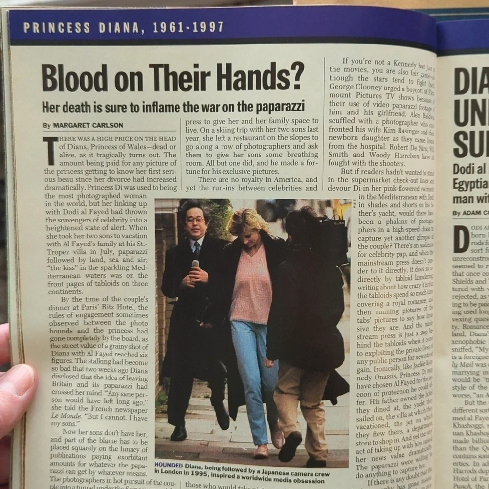 Diana Princess of  Wales Commemorative Issue Magazine - Picture 5 of 5
